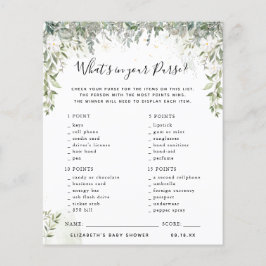 Was ist in deiner Geldbörse? | Baby Showspiel