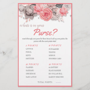 Was ist in deiner Geldbörse? Spielkarte Flyer