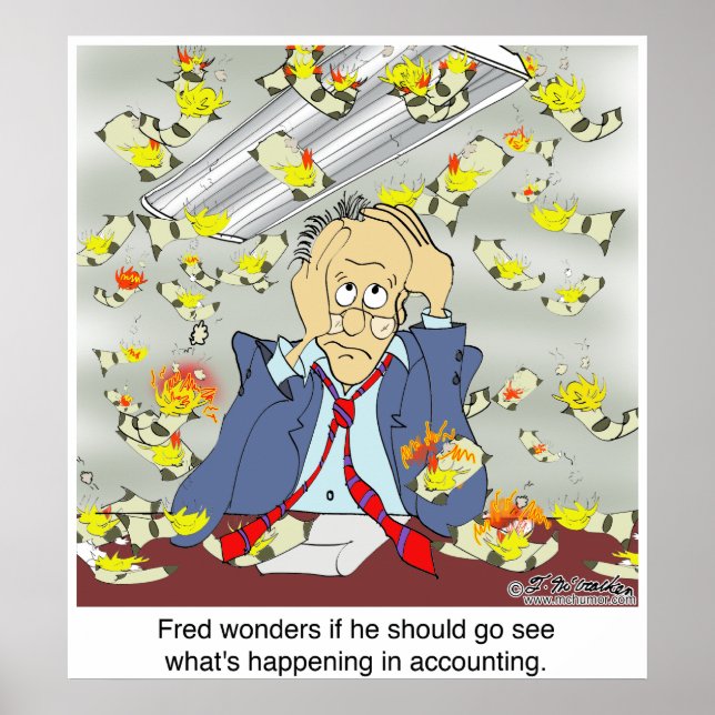 Was ist in der Buchhaltung? Poster (Vorne)