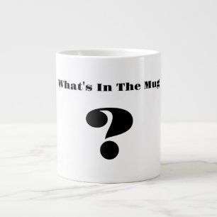Was ist in der Tasse? Jumbo-Tasse