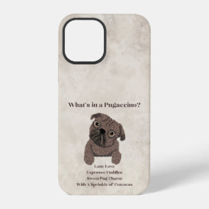 Was ist in einer Pugaccino-Coffee-iPhone / iPad Hü iPhone 12 Pro Hülle