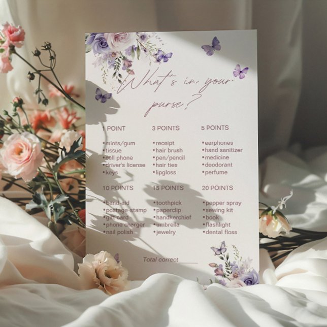 Was ist in Ihrer Brautparty-Spielkarte? (Von Creator hochgeladen)