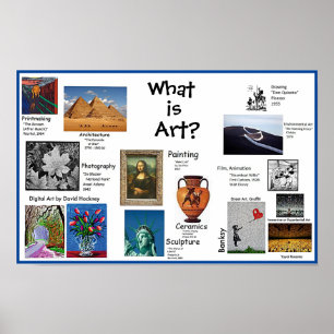 Was ist Kunst? Art Room Poster