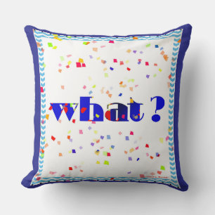 WAS IST! Logo-Kissen Kissen