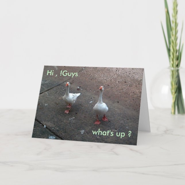 Was ist los ?, Hi, !Typ Karte (Vorderseite)