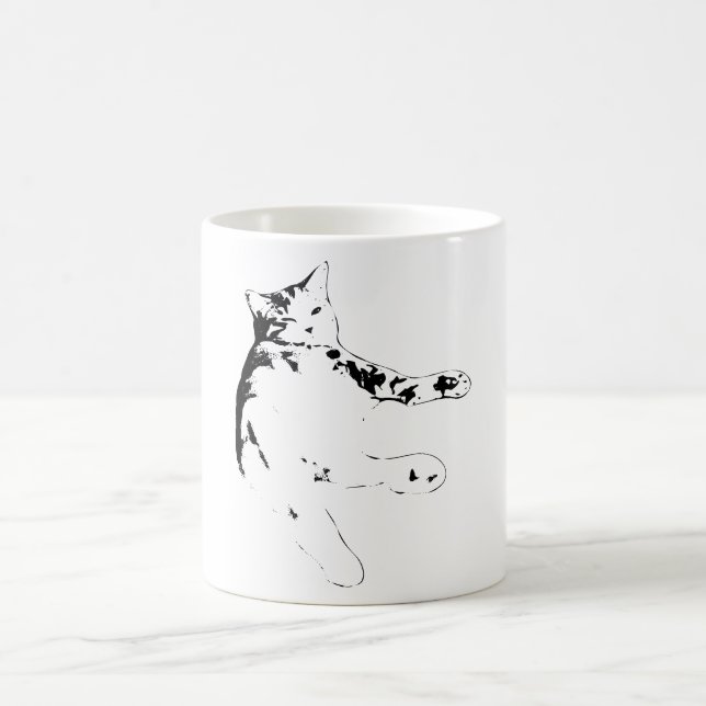Was ist los, Mensch Kaffeetasse (Mittel)