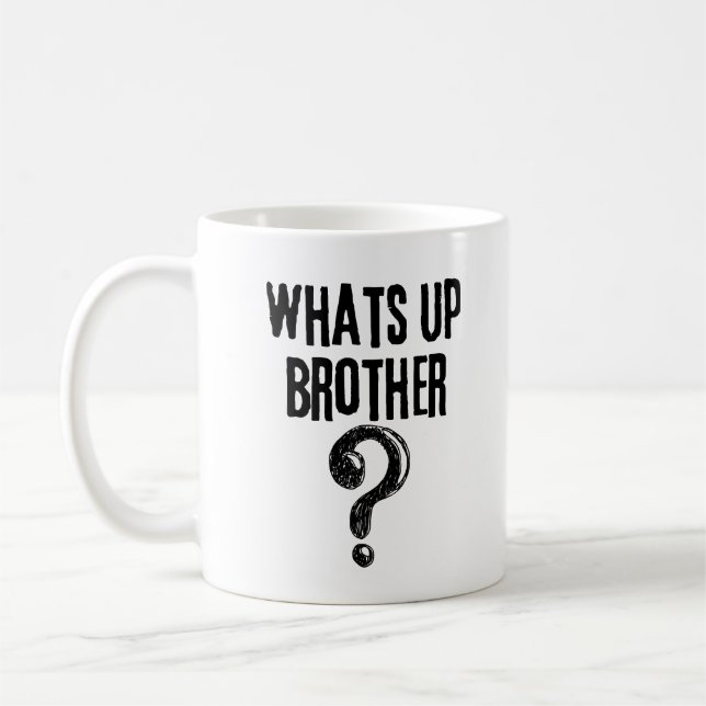 Was ist los mit Brother? Kaffeetasse (Links)