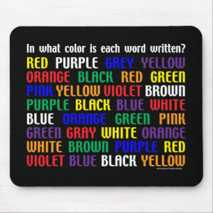 Was ist meine Farbe? Mousepad