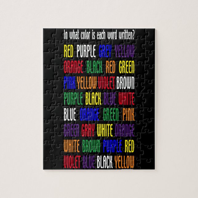 Was ist meine Farbe? Puzzle (Vertikal)