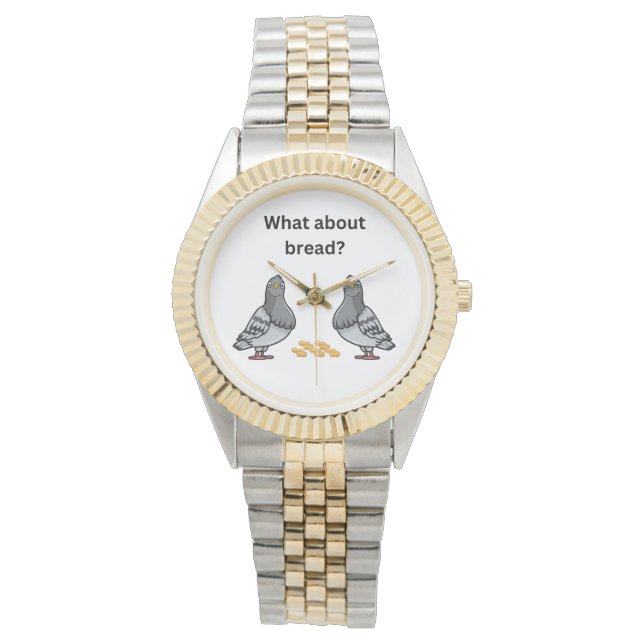 Was ist mit Brot? Armbanduhr (Vorderseite)