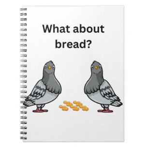 Was ist mit Brot? Notizblock