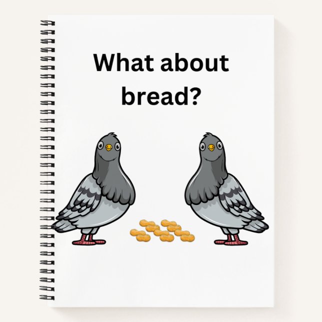 Was ist mit Brot? Notizbuch (Vorderseite)