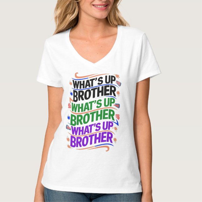 Was ist mit dem Bruder (D)? T-Shirt (Vorderseite)