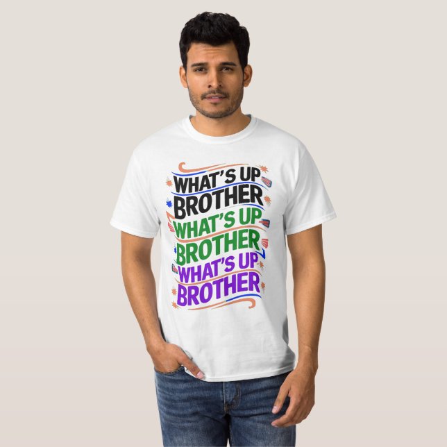 Was ist mit dem Bruder (D)? T-Shirt (Vorne ganz)