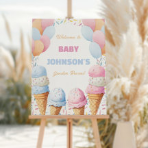 Was ist mit dem Eiscreme-Baby-Geschlechtsenthüllun