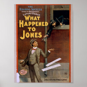 Was ist mit Jones passiert? Poster