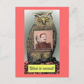 "Was ist normal? "Postkarte Postkarte