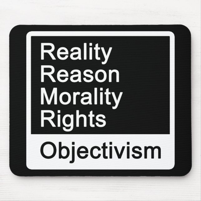 Was ist Objectivism? mousepad (Vorne)