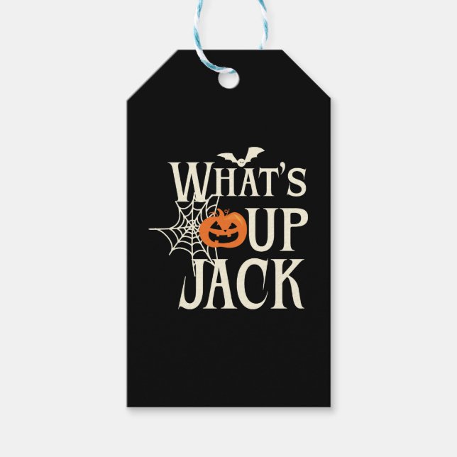 Was ist Op Jack Halloween? Geschenkanhänger (Vorderseite)
