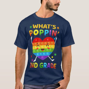 Was ist Poppin 2. Klasse zurück zum Pop in der Sch T-Shirt