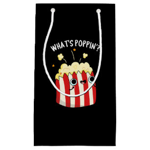 Was ist Poppin Funny Popcorn Pun Dark BG? Kleine Geschenktüte