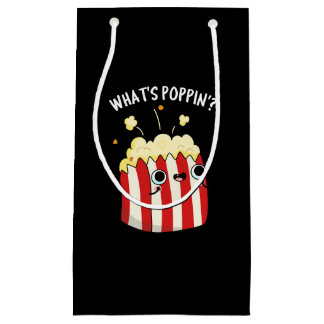 Was ist Poppin Funny Popcorn Pun Dark BG? Kleine Geschenktüte