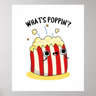 Was ist Poppin Funny Popcorn Pun? Poster