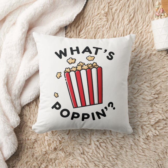 Was ist Poppin? Kissen (Decke)