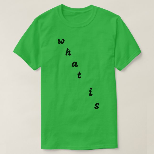 Was ist T-Shirt (Design vorne)