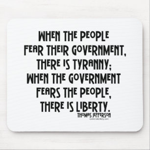 Was ist Tyrannei…? Mousepad