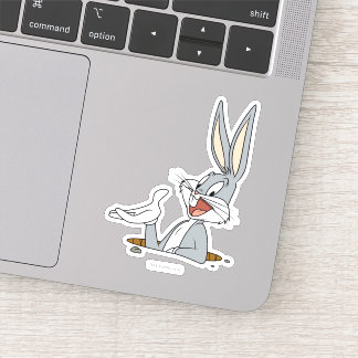 WAS IST UP DOC?™ BUGS BUNNY™ Rabbit Hole Aufkleber