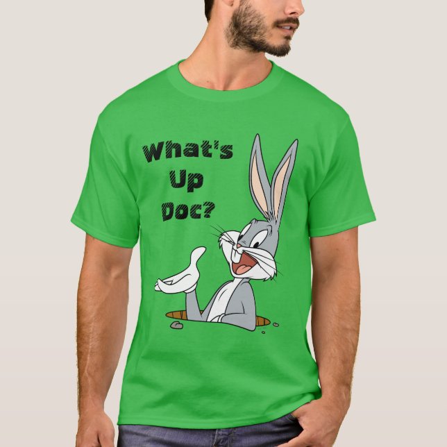 WAS IST UP DOC?™ BUGS BUNNY™ Rabbit Hole T-Shirt (Vorderseite)