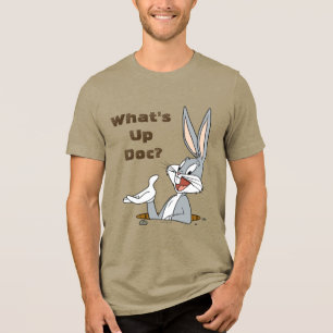 WAS IST UP DOC?™ BUGS BUNNY™ Rabbit Hole Tri-Blend Shirt