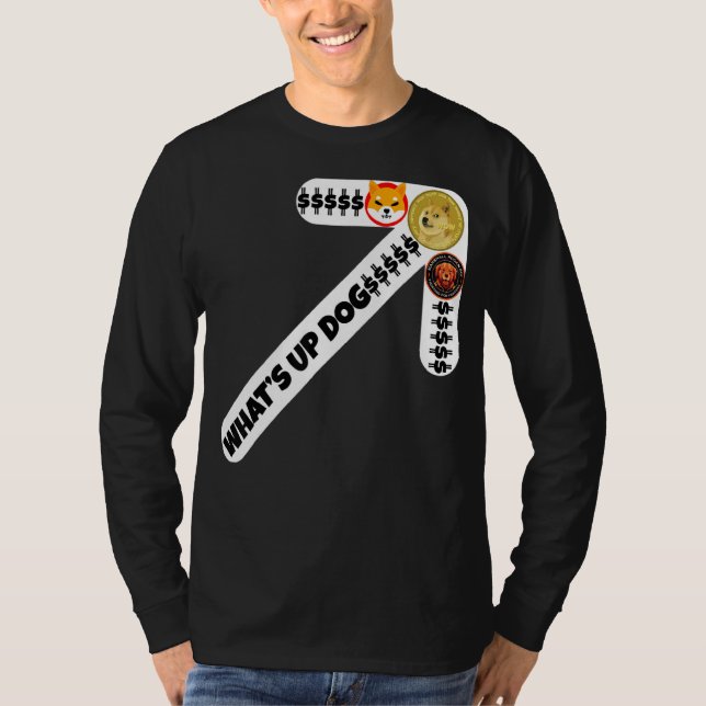 Was ist Updog Dogecoin Shiba Marshal Inu? T-Shirt (Vorderseite)