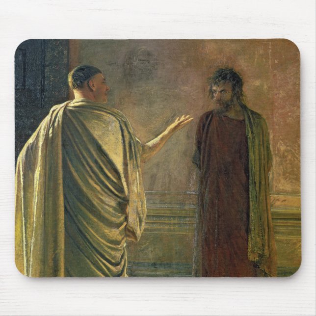 Was ist Wahrheit?  1890 Mousepad (Vorne)