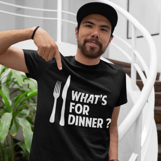 Was ist zum Abendessen? T-Shirt (Von Creator hochgeladen)