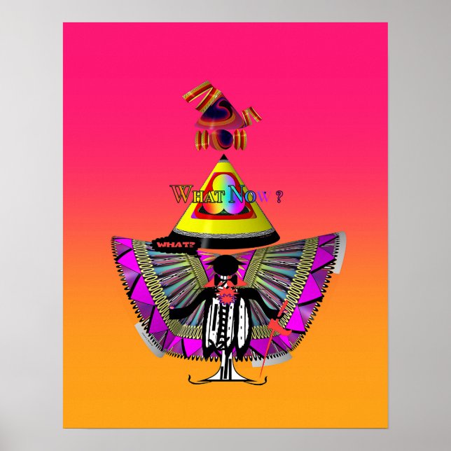 Was jetzt Collage Poster (Vorne)