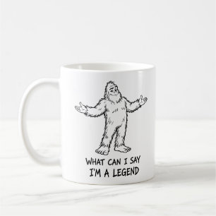 Was kann ich sagen, ich bin eine Legende Lustiger Kaffeetasse