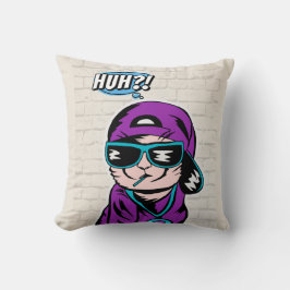 Was? Katzen befragen Kissen