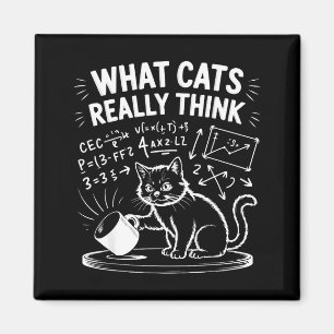 Was Katzen wirklich lustig finden Katzen Meme Phys Magnet