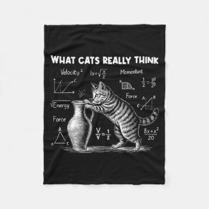 Was Katzen wirklich lustig finden Katzenphysik Wis Fleecedecke