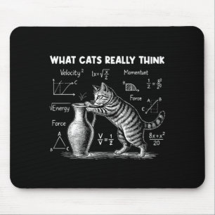 Was Katzen wirklich lustig finden Katzenphysik Wis Mousepad