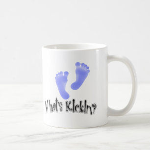 Was Kickin'? Baby-Mitteilungs-Tasse ist Kaffeetasse