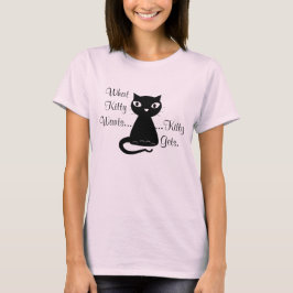 Was Kitty Will...Kitty erhält T-Shirt