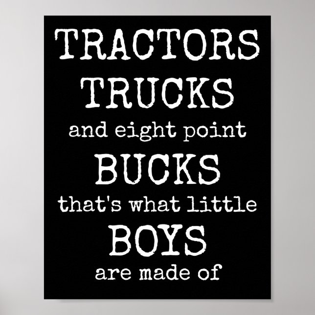 Was kleine Jungs sind aus Plakatdruck-Set gemacht? Poster (Vorne)