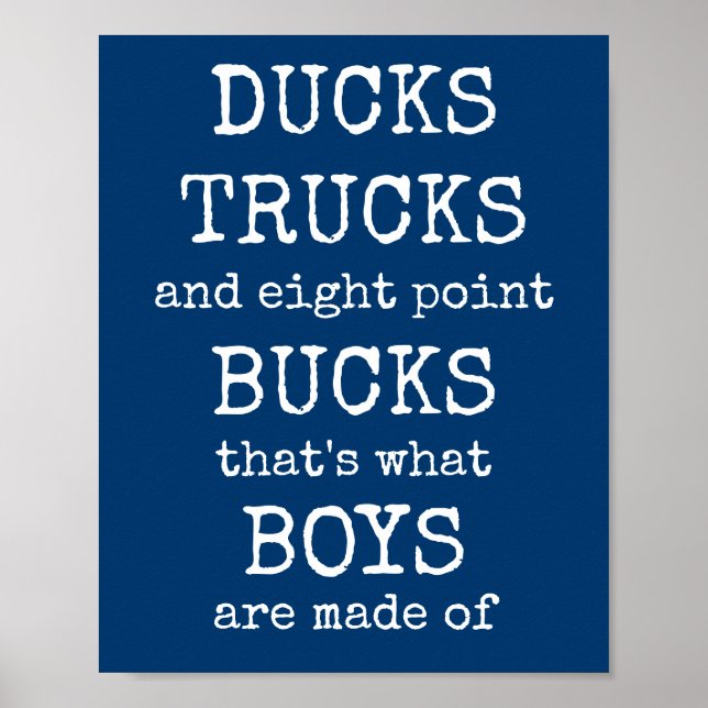 Was kleine Jungs sind aus Plakatdruck-Set gemacht? Poster (Vorne)