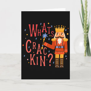 Was knallt lustiges Weihnachten Nussknacker Xmas M Karte