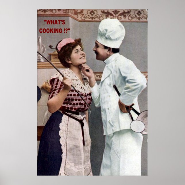 WAS KOCHT? POSTER (Vorne)