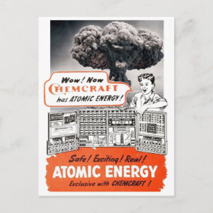 "Was könnte sicherer sein?" Postkarte