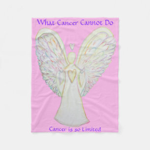 Was Krebs nicht tun kann Chemo Custom Blanket Fleecedecke